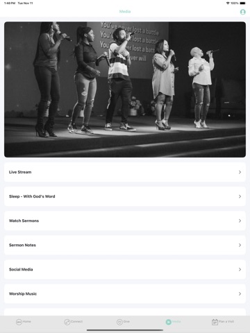 Xceleration Church iPad screenshot