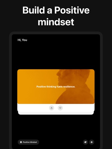 Daily Inspiration Quotes iPad screenshot