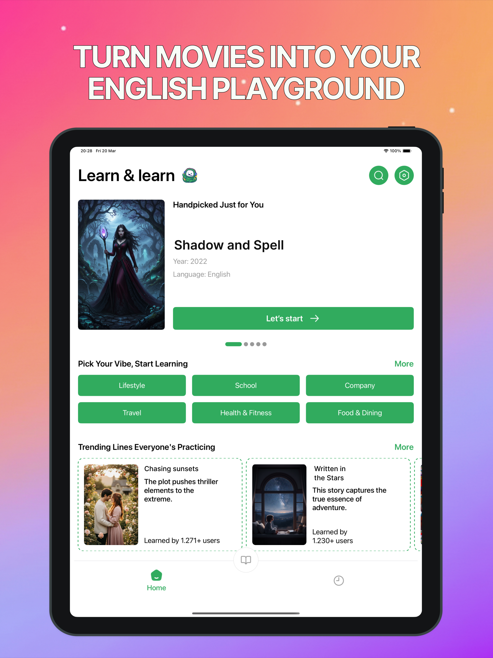 Reead Progress: English Box screenshot 7