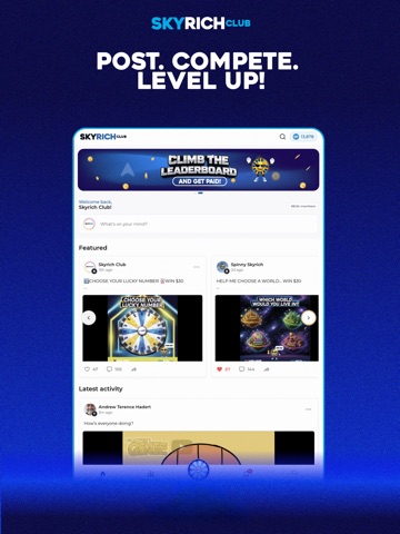 Skyrich Club iPad screenshot 2