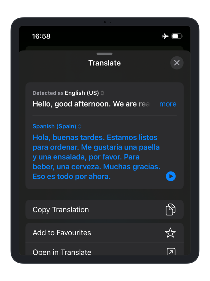 EN - ES Offline Translator