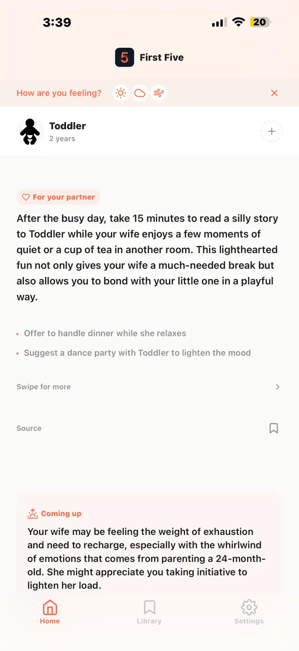 #6. First Five Parenting Guide (iOS) Por: Nirvana Tikku