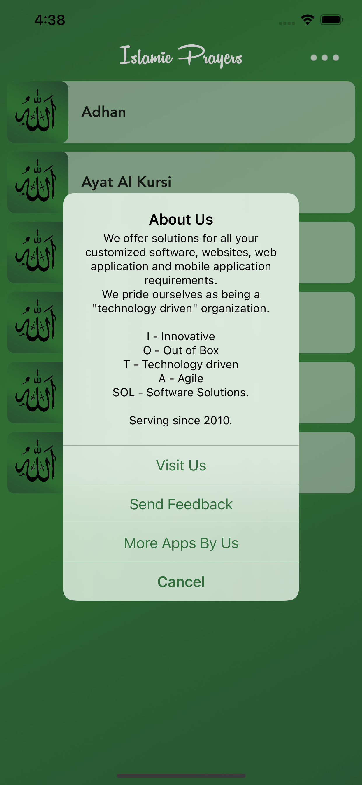 Islamic Prayers