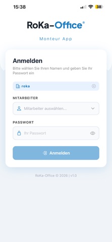 Roka-App screenshot