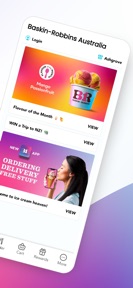 Baskin-Robbins Australia screenshot