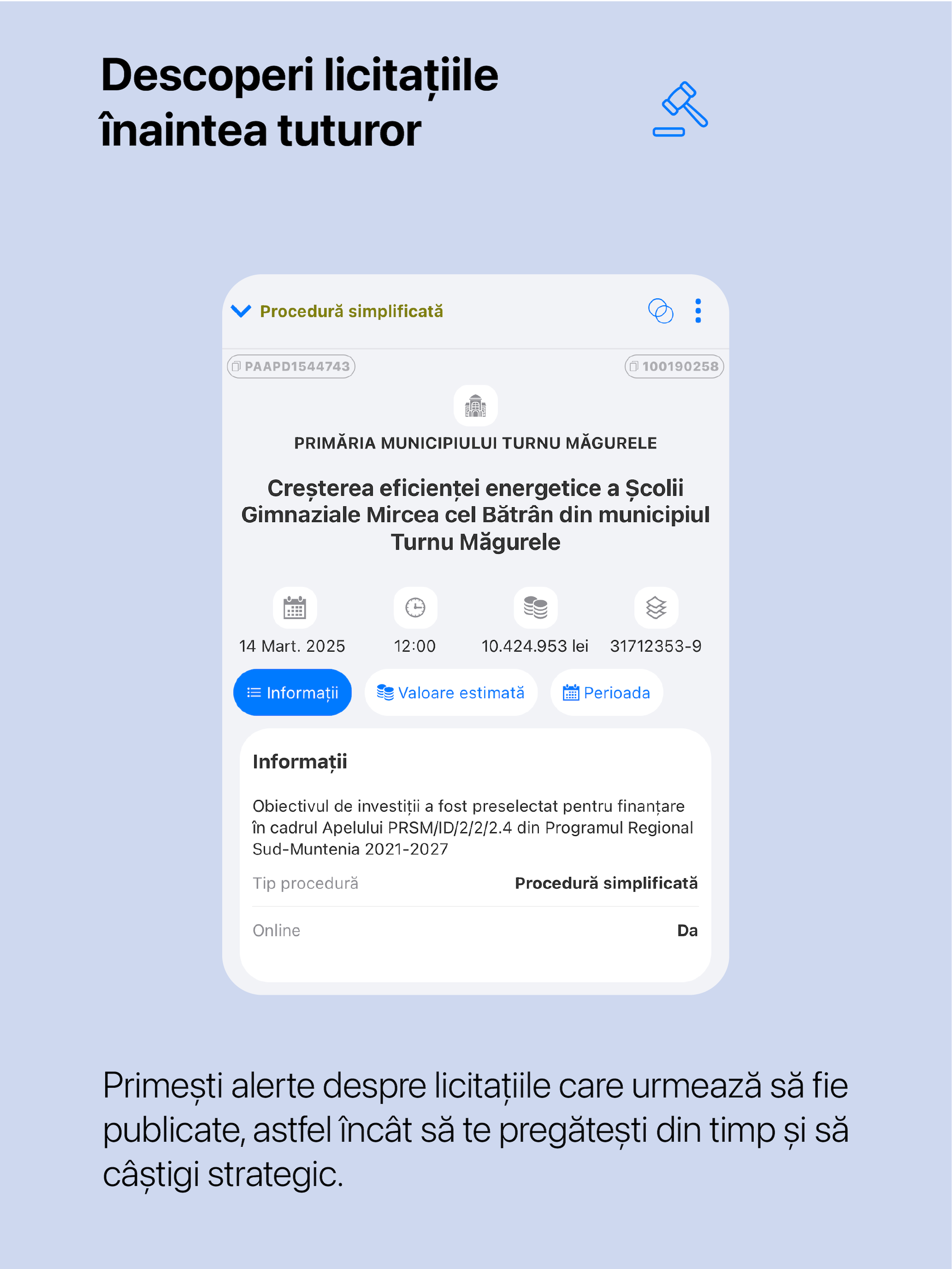 licitatii.app : licitatii SEAP screenshot 16