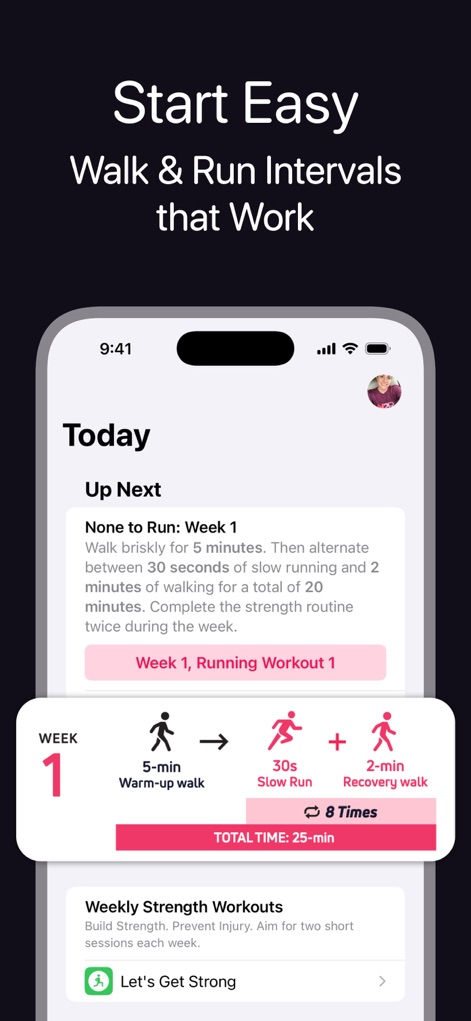 None to Run: Beginner, 5K, 10K - Health & Fitness App | MWM