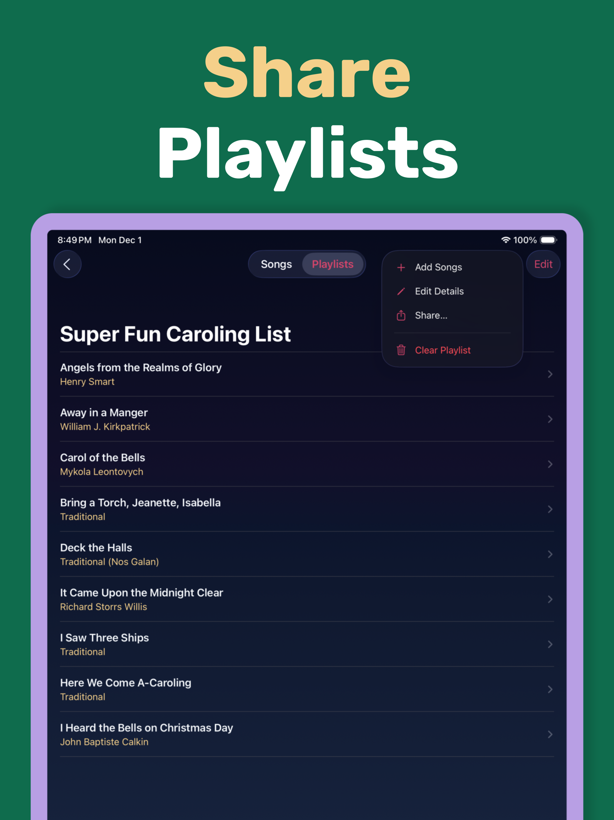 Caroling Companion screenshot 10