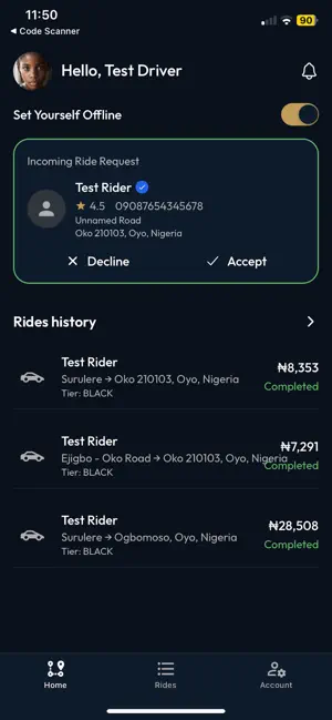 Chauffly for Chauffeurs screenshot 1