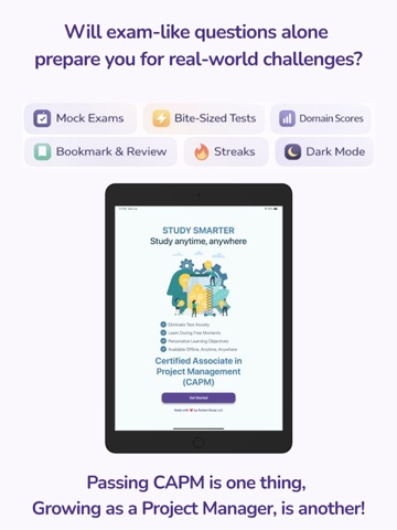 CAPM Pocket Study iPad screenshot