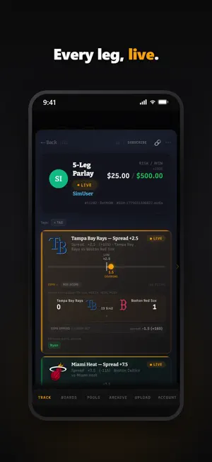 Bad Beats: Bet Slip Tracker screenshot 4