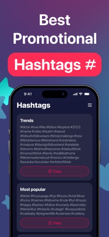 TokTrends Fans,Likes,Followers iPhone screenshot 9