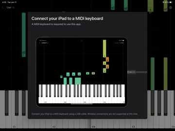 Piano Play-along のスクリーンショット