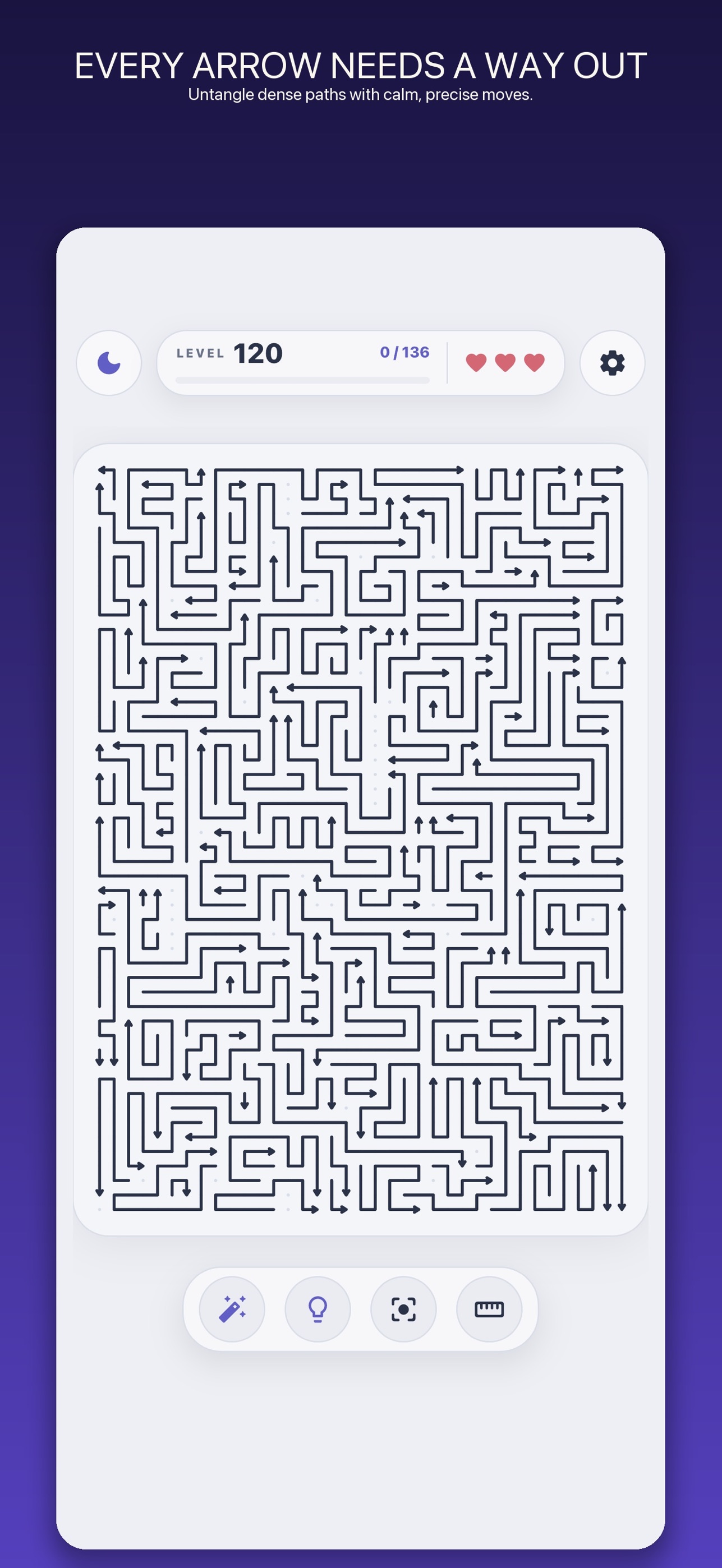 Screenshot 5 of Arrows Out - Escape Puzzle