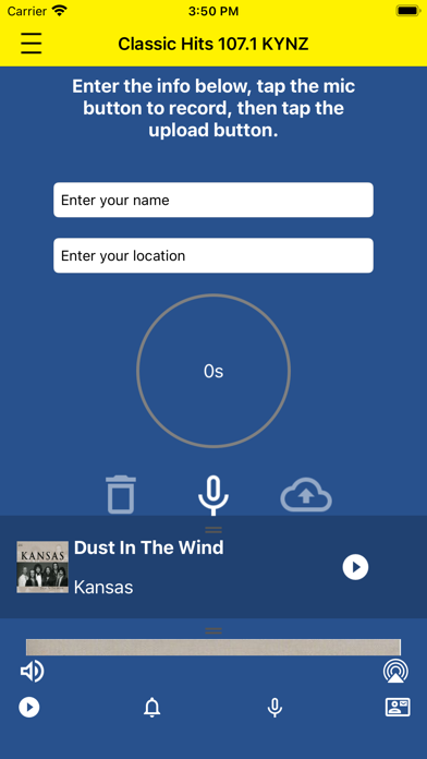 Classic Hits 107.1 Screenshot