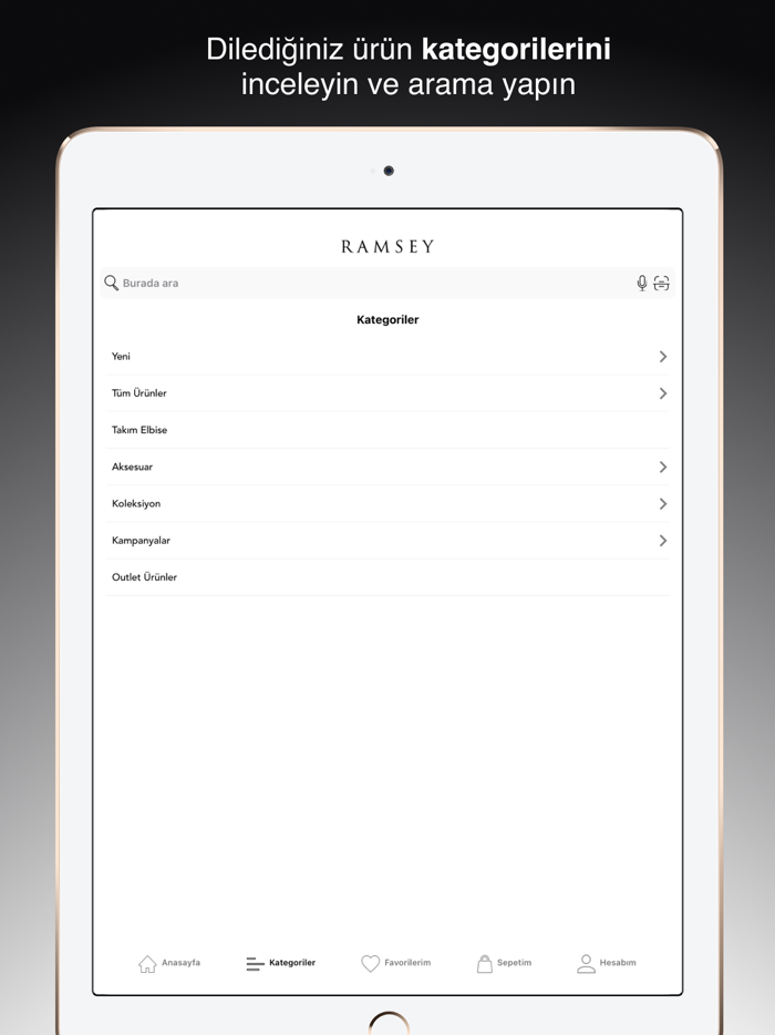 Ramsey Online Alışveriş