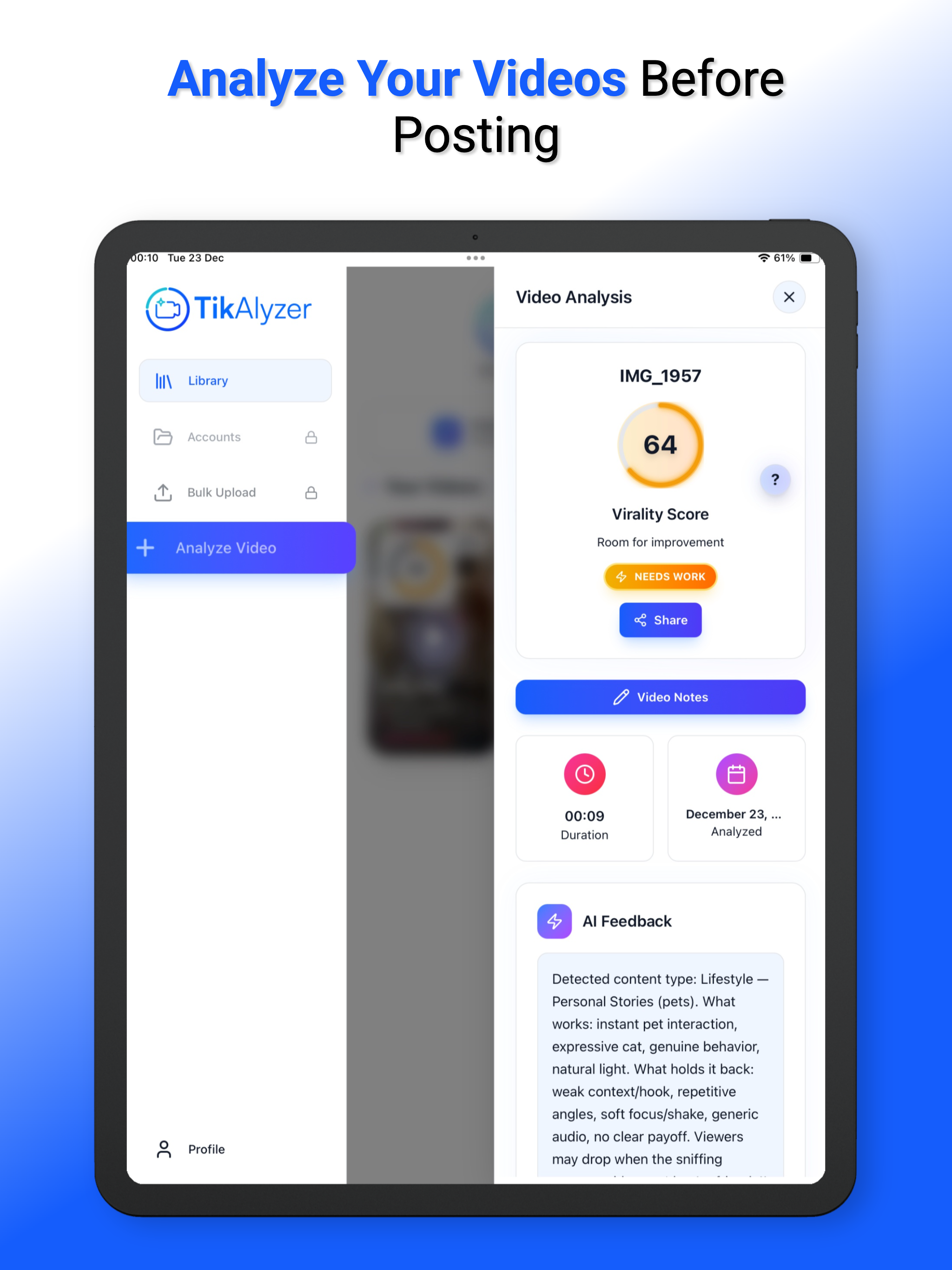 TikAlyzer: Go Viral Faster screenshot 7