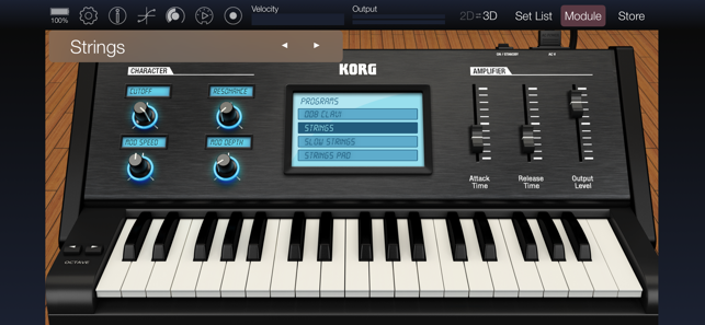 ‎KORG Module Pro Screenshot