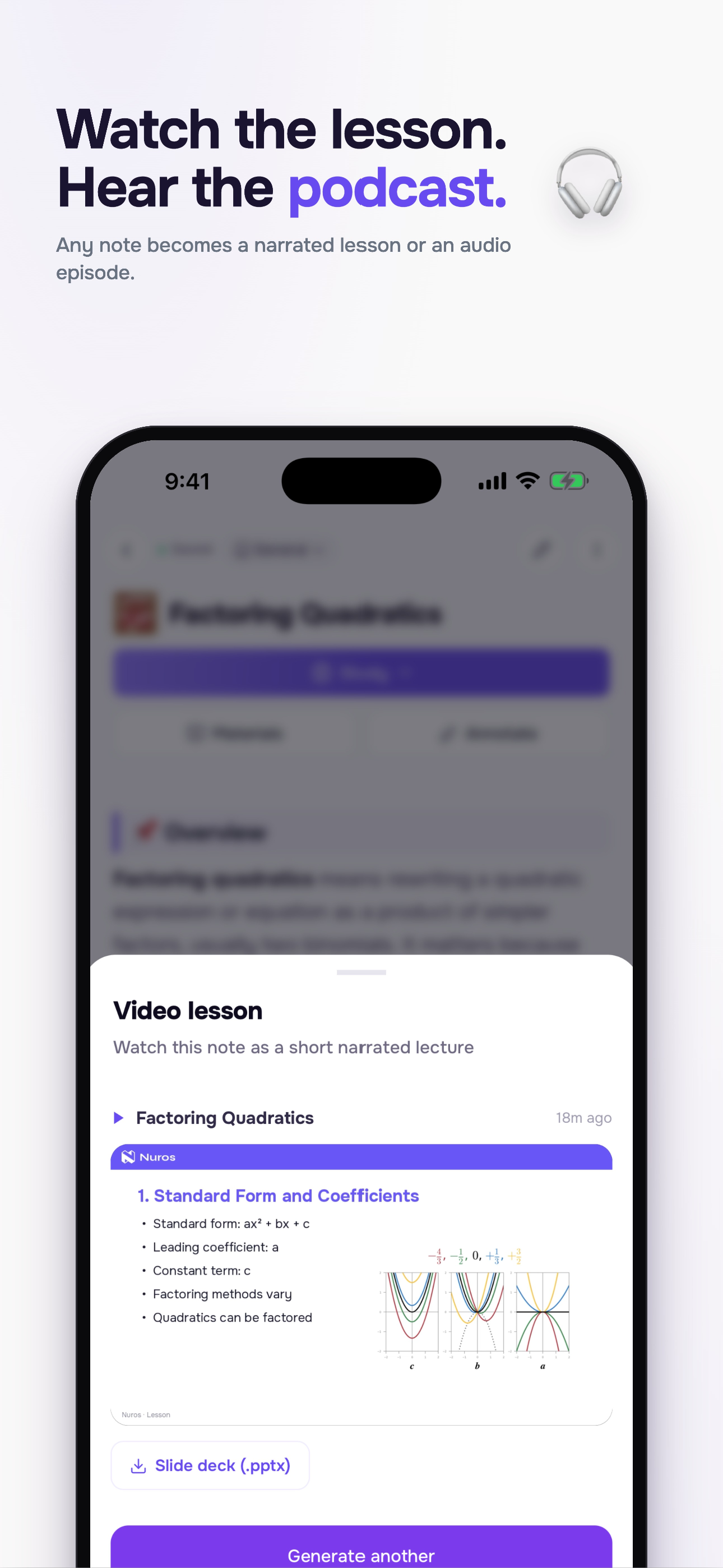 Nuros: AI Study & Exam Prep screenshot 7