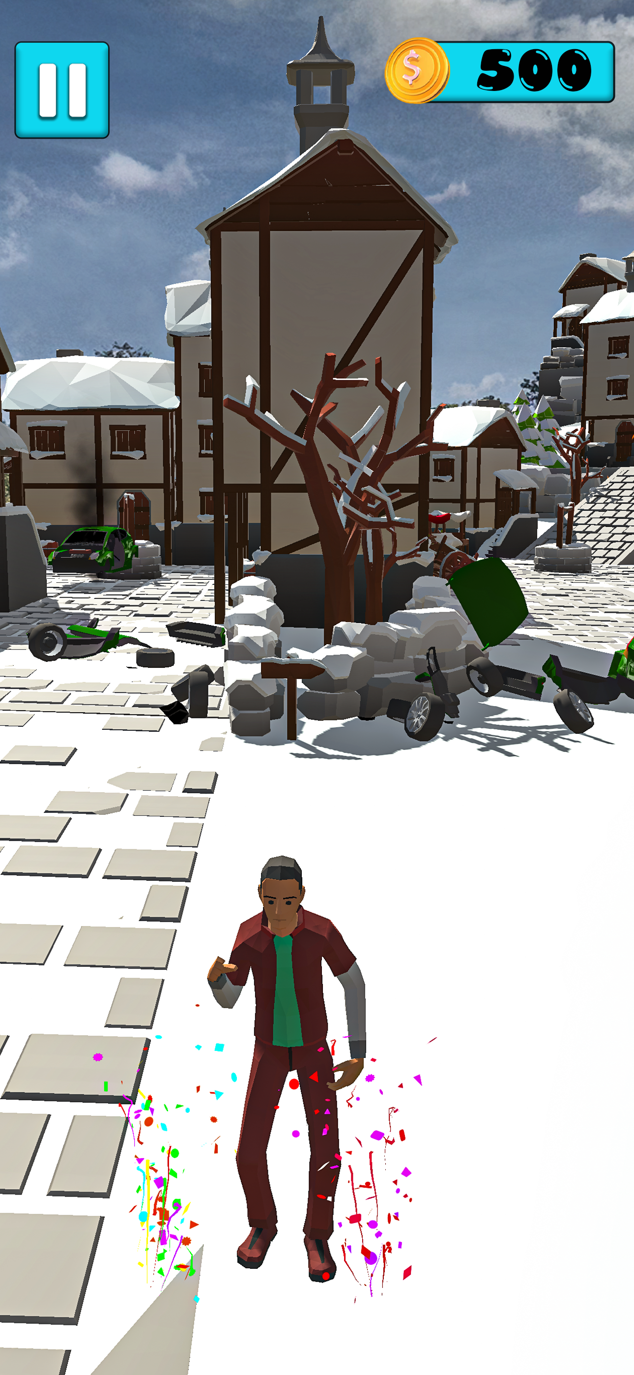 Car crash game: Punch game
