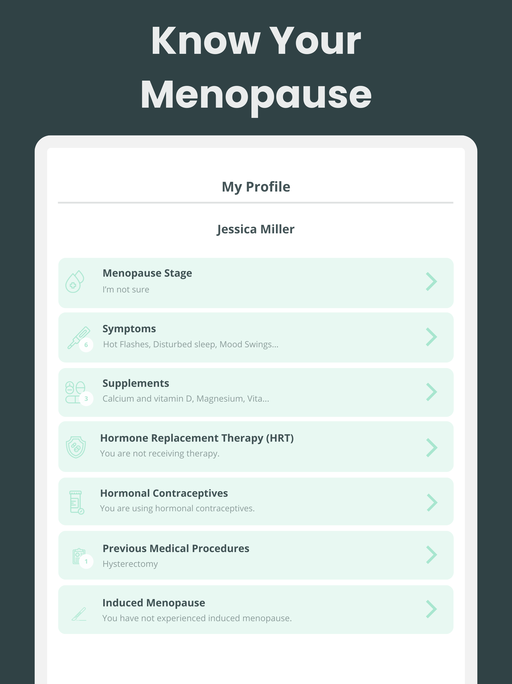 Menopause Symptom Tracker screenshot 7