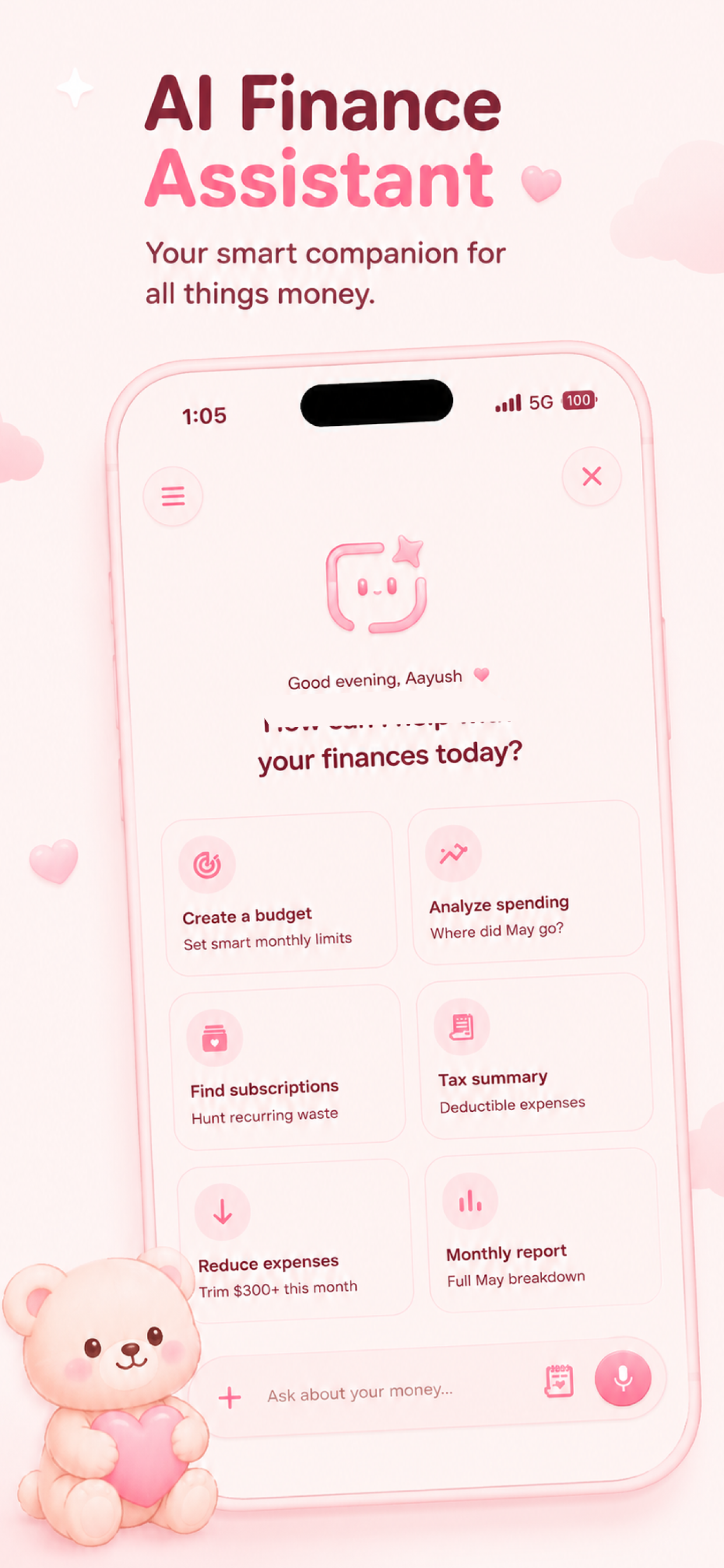 KlutterAI – Budget Tracker screenshot 4