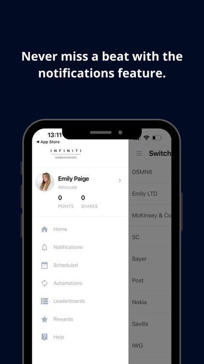 INFINITI Ambassadors screenshot-3