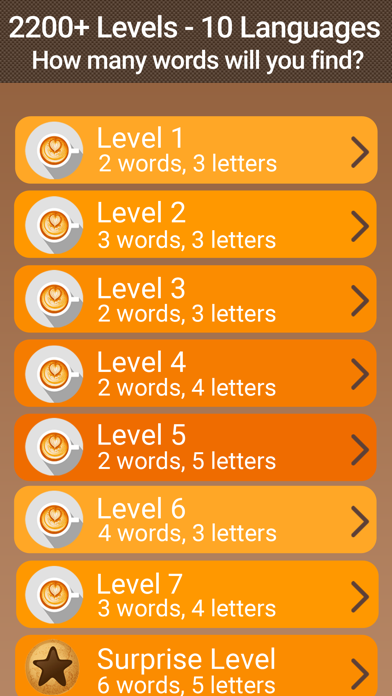 AnagrApp Cup - Word Brain Game Screenshot
