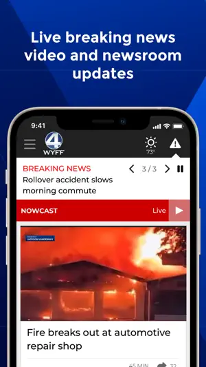 WYFF News 4 - Greenville screenshot 1