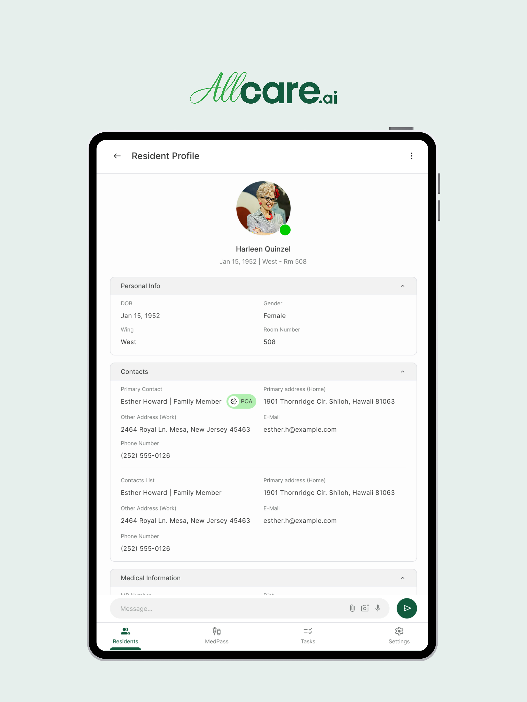 AllCare Facility screenshot 15