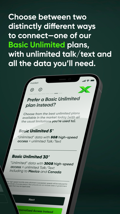 MobileX for Walmart. Screenshot