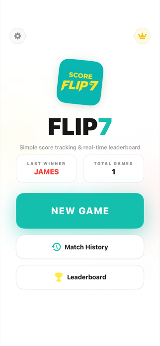 Flip 7 - Score Tracker Screenshot 5 of 5