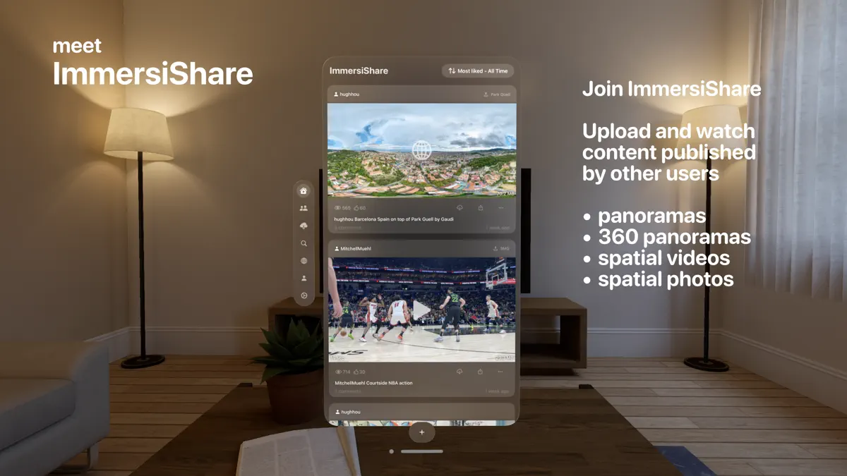 ImmersiShare screenshot 1