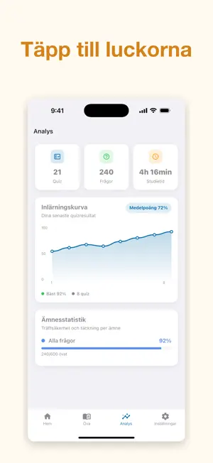 YKB Yrkeskompetensbevis QCM screenshot 4