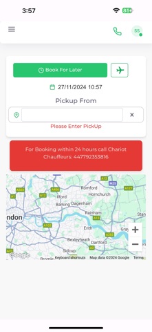 Chariot Passenger App screenshot