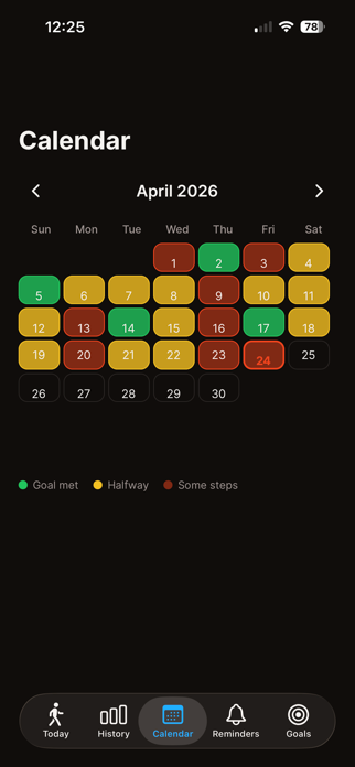 Step Alert Screenshot 2 of 8