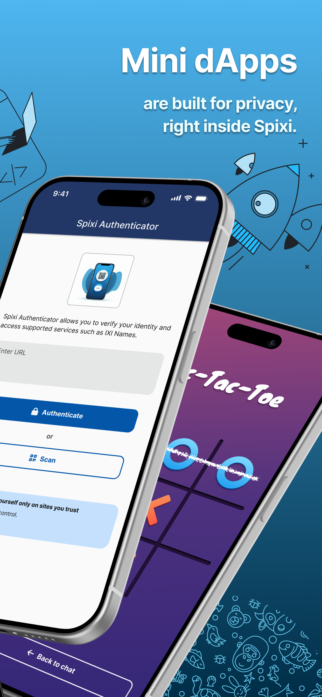 Spixi Private Chat & Wallet screenshot 8