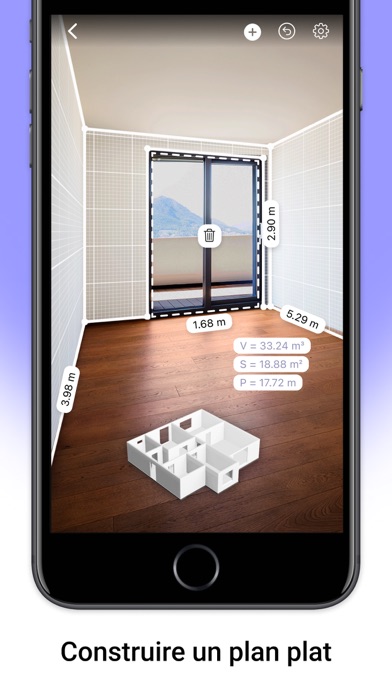 Screenshot #2 pour Plan Maison 3d - Mesure Metre
