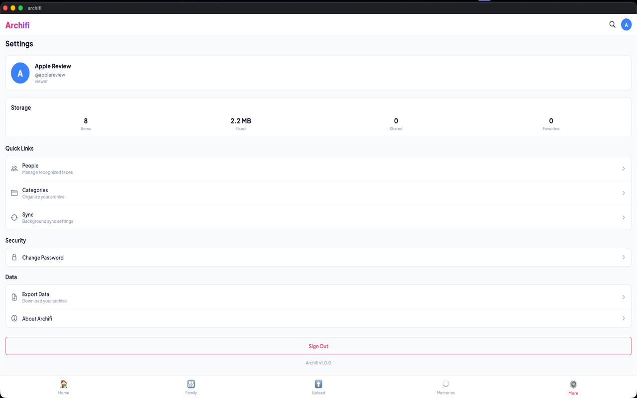 Archifi screenshot 18