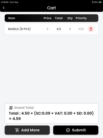 BHCSAC iPad screenshot