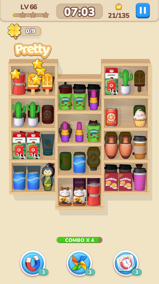 #7. Goods Store: 3D Sorting Games (iOS) 由: LONGSEA LINK LIMITED
