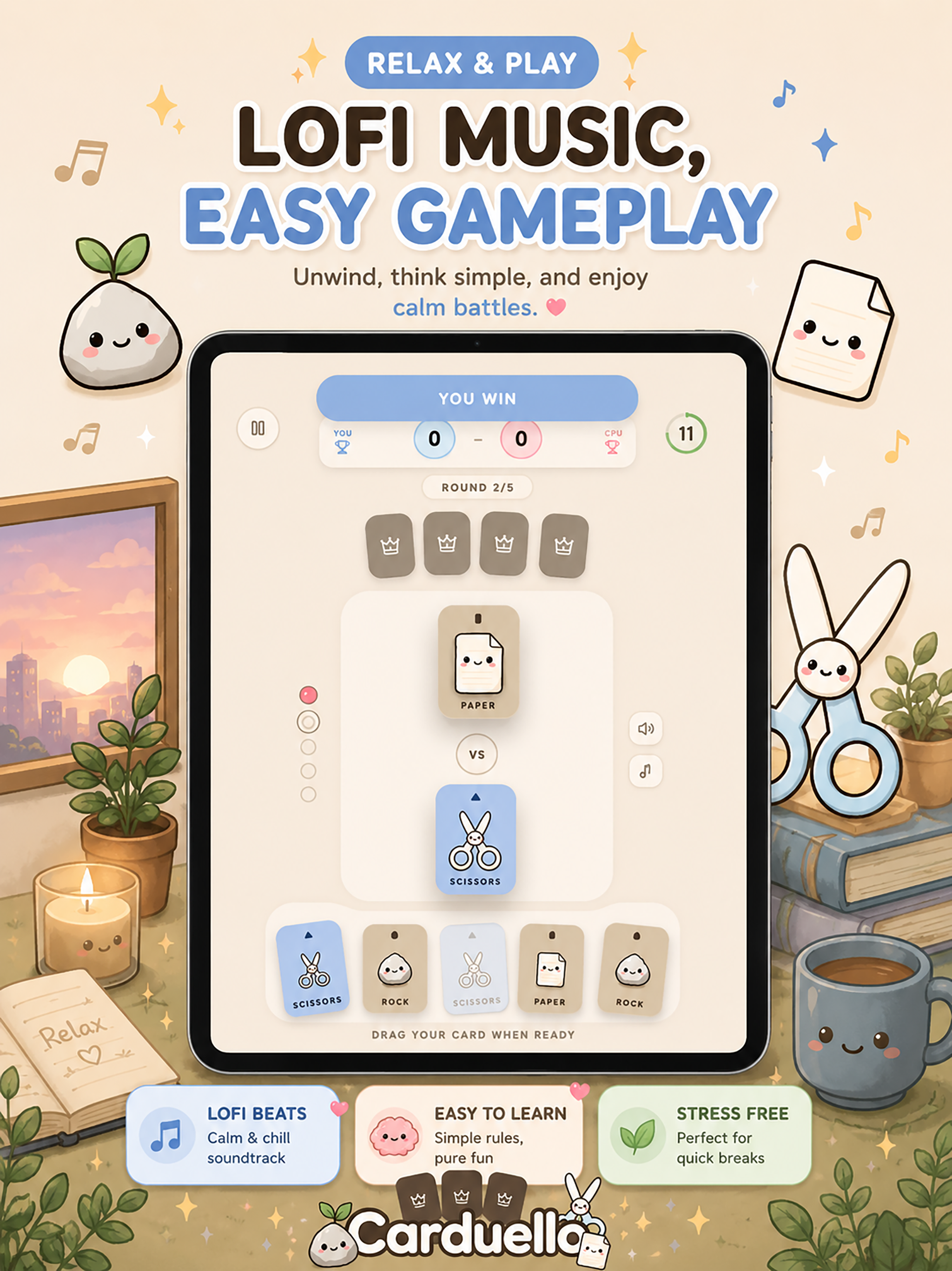 Carduello | Roshambo Card Game