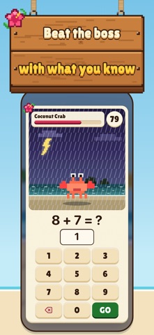 Mokulua Math screenshot 2