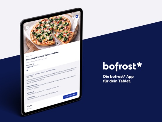bofrost* iPad screenshot 1
