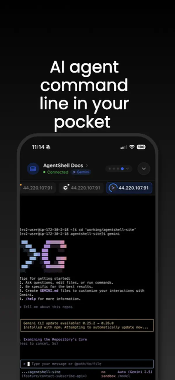 #1. AgentShell (iOS) 由: Vijay Budhram