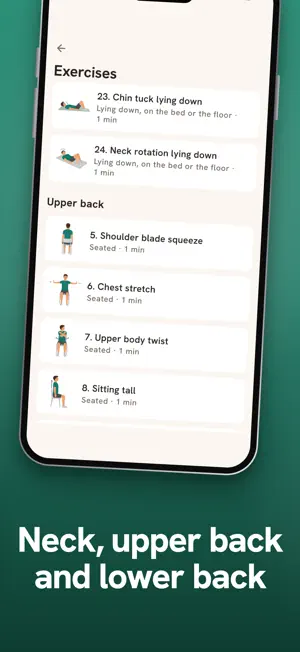 BackPain: Exercises screenshot 3