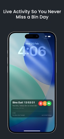 Bin Reminder AU screenshot