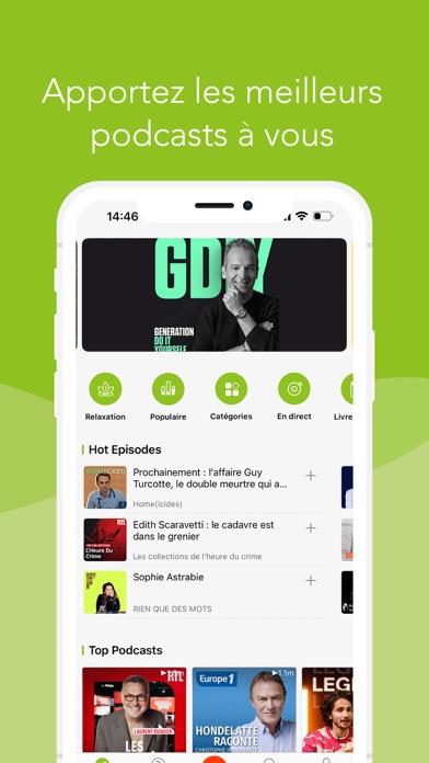 Screenshot #1 pour Podbean Podcast App & Player