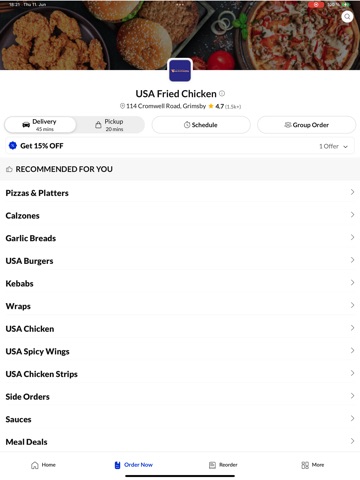App screenshot