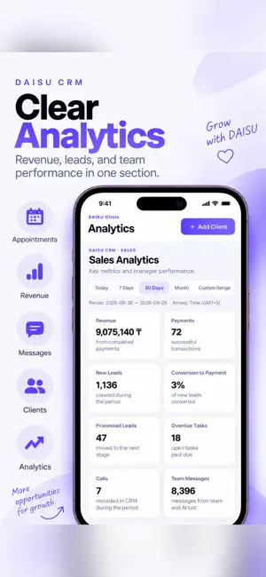 DAISU CRM screenshot 2